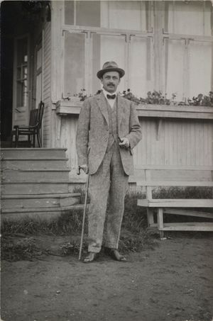 1920년의 남작 C. G. E. 만네르헤임