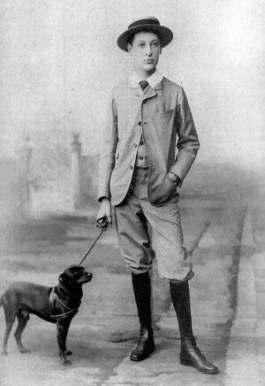 1887년경 프란첸스바트에 있는 카로이 미하이.