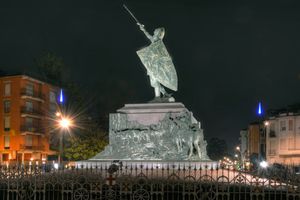 레냐노 전사의 기념비.