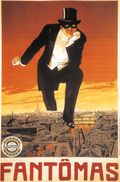 연속 활극 『팡토마』(Fantômas)의 포스터