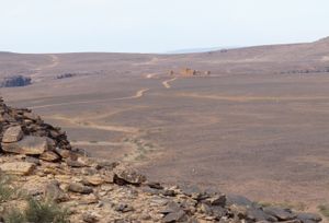 아모자르 고개 근처의 사간 요새