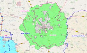 잉글랜드 요크시 주변 녹지대