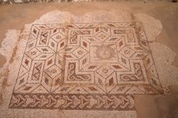 보에오 저택(Domus of Boeo)에서 발견된 모자이크 바닥