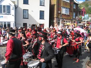 2010년 올드 타운 카니발의 헤이스팅스 자치구 봉파이어 소사이어티