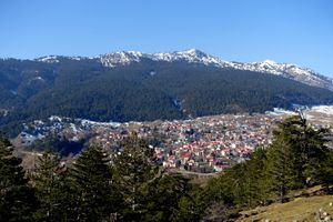 사마리나, 그리스에서 가장 높은 마을 중 하나