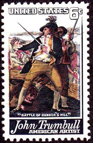 존 트럼불 기념 우표, 1968년