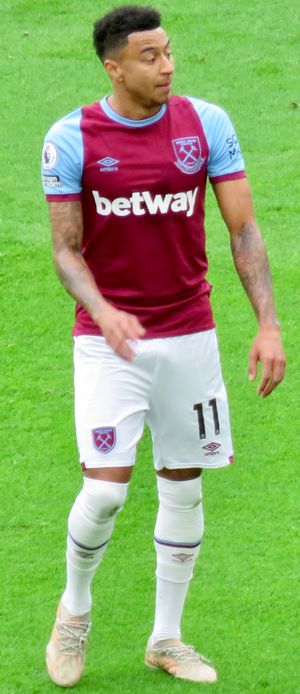 2021년 웨스트햄 유나이티드에서 뛰는 린가드