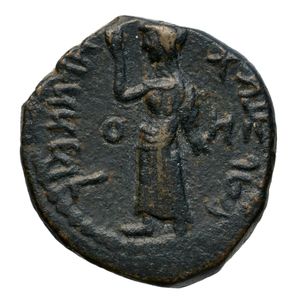 드라크마에 묘사된 나바테아 여왕 훌두