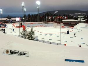 외스테르순드의 스키 경기장