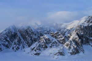 디날리산의 빙상