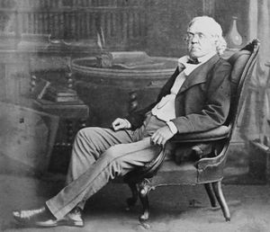 윌리엄 메이크피스 새커리의 초상화, c. 1863