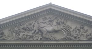 헬리오스 부조 (1830년), 슈투트가르트, 로젠슈타인 성.