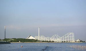 미라클 랜드의 실경은 요코하마 핫케이시마 씨 파라다이스 원경