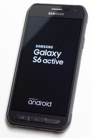 S6 Active 회색 부팅 화면
