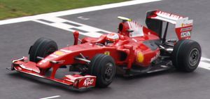 키미 라이코넨은 페라리가 2009년에 거둔 유일한 승리를 달성했다.