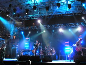 싱가포르는 F1 록스 콘서트의 첫 번째 개최지였다.