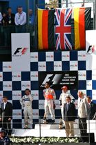 첫 시상대 (2008년 오스트레일리아 GP)