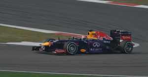 세바스티안 베텔이 막판에 분전했으나 포디움에는 오르지 못했다.