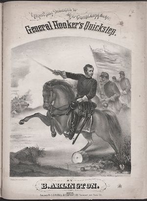 호커 장군의 퀵스텝, 악보, 19세기