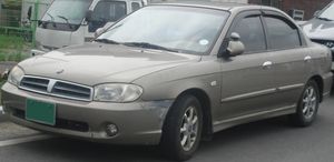 기아 스펙트라(전기형) 정측면