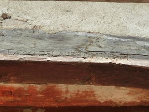 제네바 인근의 헛간에 적힌 "프랑스 공화국 2년"(1793년 또는 1794년)