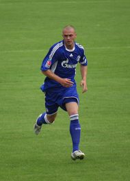 2008년 샬케 04에서 뛰는 판더