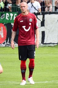 2013년 하노버 96에서 뛰는 판더