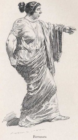 노먼 린지의 그림 Fortunata