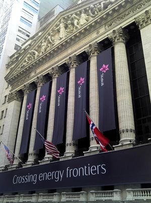 2011년 6월 20일 뉴욕 증권 거래소, 스타토일 주식 상장 10주년