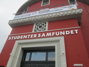 학생회관, Studentersamfundet의 클로즈업