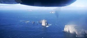 수 세기 동안의 침식 영향을 보여주는 다른 섬들