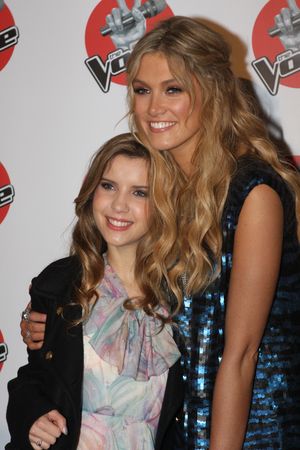 2012년 6월, 코치이자 멘토인 델타 구드럼과 리아카.