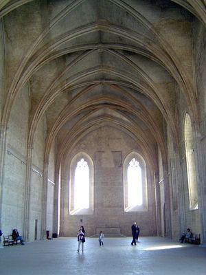 아비뇽 교황들이 예배를 드렸던 대 예배당