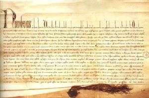 1289년 교황 니콜라 4세의 Quia Sapientia 교황 칙서