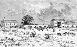 1883년에 건설된 프랑스 바마쿠 요새