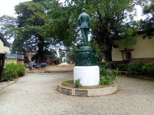 산데르발리아 국립 박물관의 안뜰