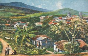 1903년 바야몬을 묘사한 엽서