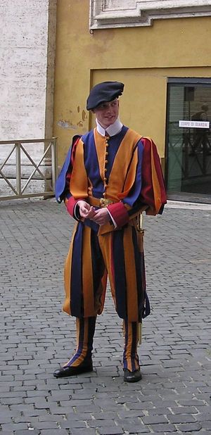 스위스 근위대의 제복