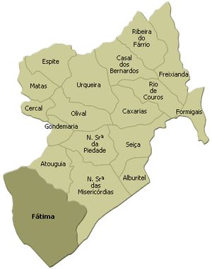 파티마 (오렘) 시의 위치