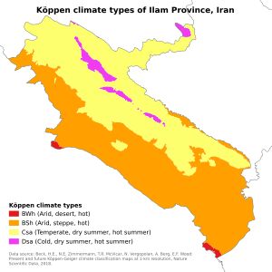 쾨펜 기후 유형 일람주의 기후