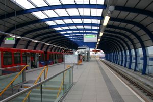 런던 시티 공항 DLR 역 (2006년)