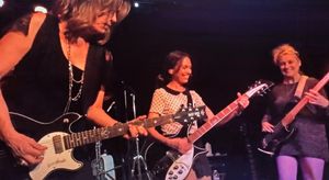 1983년부터 뱅글스의 창립 멤버였던 베이시스트 아네트 질린스카스가 2016년 위스키 어 고 고의 라이브 쇼에서 수잔나 호프스, 비키 피터슨, 데비 피터슨과 함께 공연하고 있다.