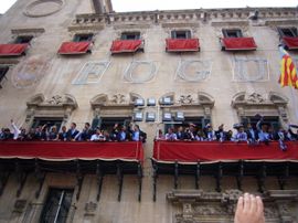 프리메라리가 승격을 기뻐하는 선수들 (2010년)