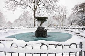 매너 공원의 분수