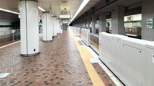 고베 시영 지하철/호쿠신 선 승강장