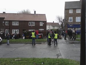 《셰임리스》 시즌 10, 에피소드 2 촬영 (위덴쇼, 맨체스터, 잉글랜드)