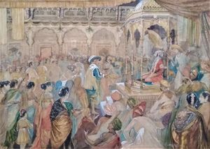 M. V. Dhurandhar의 시바지 대관식