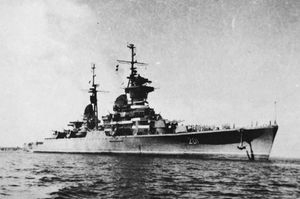 소련에서 건조된 순양함 RI 이리안 (201)