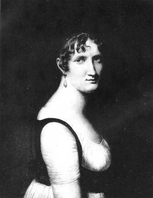 아내 세실 코크베르 드 몽브레 부인, 1800년, 잔-엘리자베스 쇼데 작품