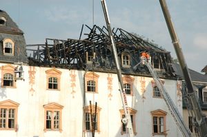 2004년 화재로 파괴된 안나 아말리아 도서관